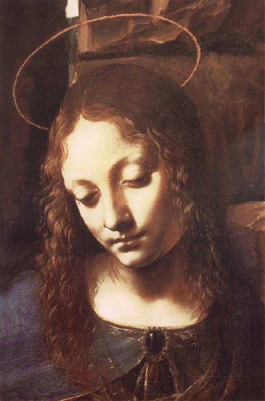 LEONARDO da Vinci Madonna in the rock grottos Spain oil painting art